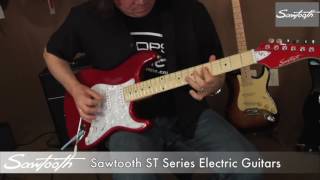 Video thumbnail for Sawtooth ES Series Electric Guitar Demo by Sawtooth World