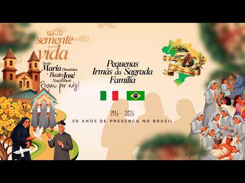 AO VIVO 🔴 | Jubileu de Ouro: 50 Anos das Pequenas Irmãs da Sagrada Família no Brasil