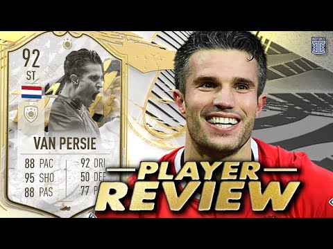 92 PRIME ICON MOMENTS VAN PERSIE PLAYER REVIEW - SBC PLAYER - FIFA 22 ULTIMATE TEAM