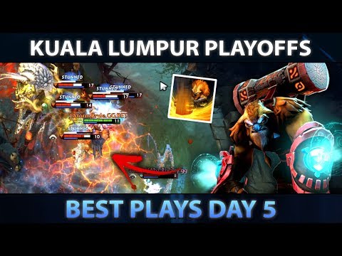KUALA LUMPUR MAJOR - Best Plays of Day 5 [Playoffs] - Dota 2