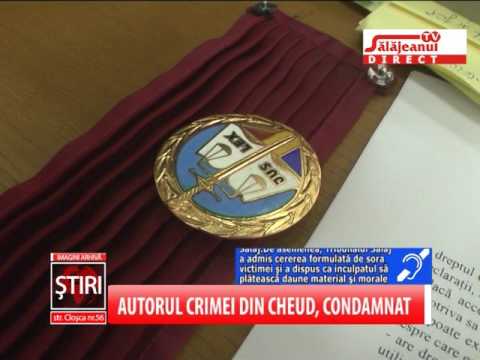 AUTORUL CRIMEI DIN CHEUD, CONDAMNAT