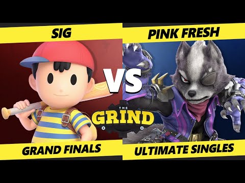 The Grind 242 GRAND FINALS - Sig (Ness) Vs. Pink Fresh [L] (Wolf) Smash Ultimate - SSBU
