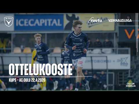 KuPS Kuopion Palloseura Kuopio 3-2 AC Oulu