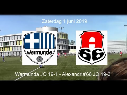 Bekerfinale Warmunda JO 19-1 - Alexandria'66 JO 19-3 4-5