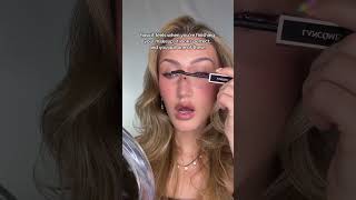 and it’s always when you’re running late 😂😭 #makeupshorts #makeupartist #makeuplover #mascara