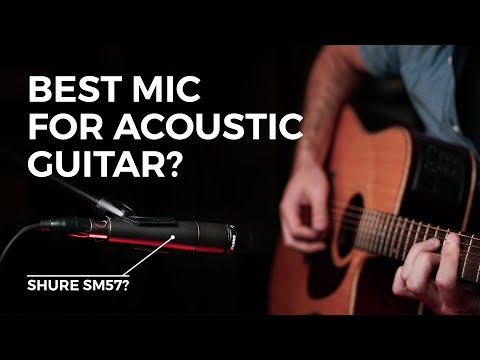 Best cheap mics for recording acoustic guitar? (Shure SM57 vs. Scarlett CM25)