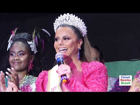 UNIÃO IMPERIAL - Entrevista da Rainha da Bateria Viviane Araújo - 25.10.2019