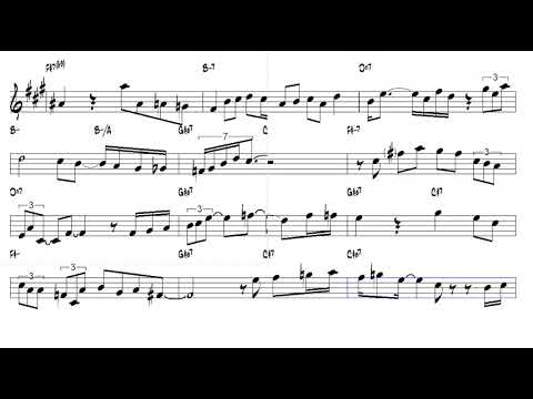 Black Orpheus   Luis Bonfa  1959 arr  Glenn Zottola Alto Sax