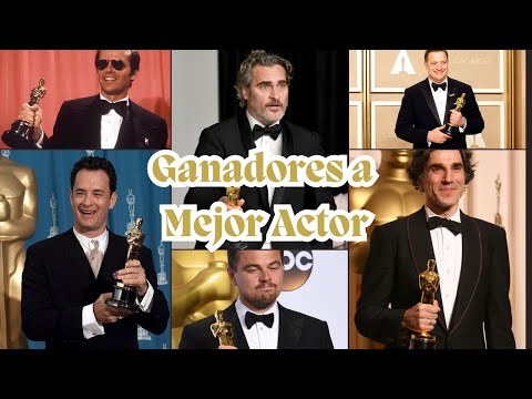 ACTORES GANADORES DEL OSCAR a MEJOR ACTOR desde 1929 hasta la actualidad