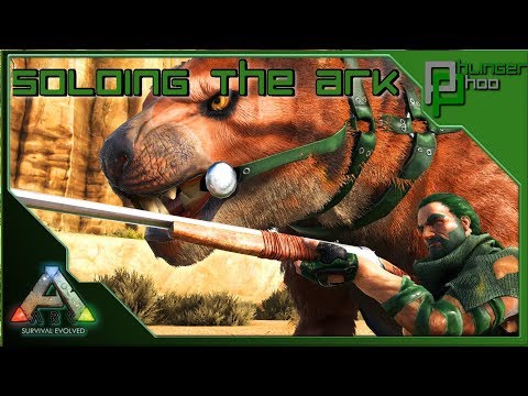 Soloing the Ark S4E102 - THYLACOLEO TAMING - OVIS TAMING - VEGGIE CAKES