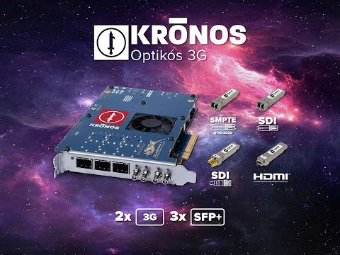KRONOS OPTIKOS3G INTERCHANGABLE VIDEO INTERFACE – IABM INTERVIEW