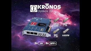 KRONOS OPTIKOS3G INTERCHANGABLE VIDEO INTERFACE – IABM INTERVIEW