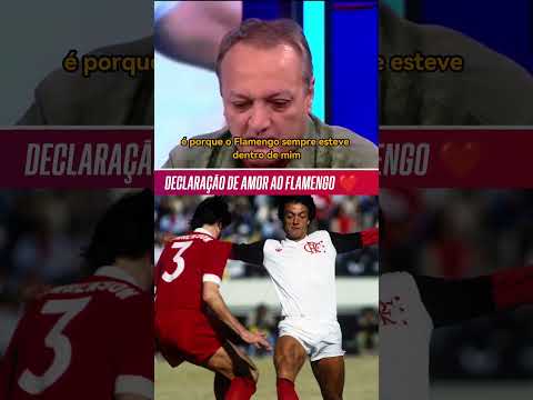 Impossível não se emocionar com o Leandro, ídolo do Flamengo #shorts