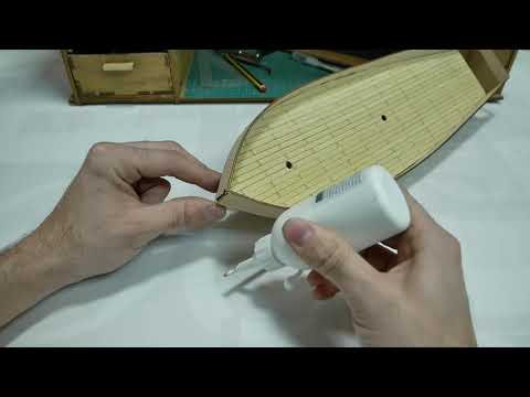 CASCO 14- Como forrar el casco 1. POLARIS - Modelismo Naval