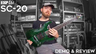 Video thumbnail for A Classic Deftones Guitar? ESP LTD SC-20 Review! by Sonic Drive Studio