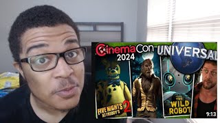 Universal CinemaCon FNAF 2, The Wolf Man, Speak No Evil Trailer REACTION!