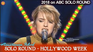 Maddie Poppe original song “Don&#39;t Let Your Children Grow&quot;  Solo Round Hollywood Week American Idol