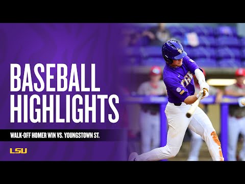 Watch: Highlights From LSU's 5-3 Walk-Off Win vs. Youngstown State