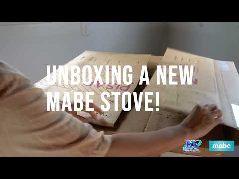 #unboxing your #mabeStove delivered straight to your house