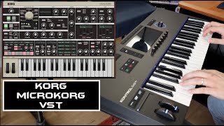 Video thumbnail for Korg MicroKORG VST (KORG Collection 4) | No Talking | by DKS SYNTH LAB