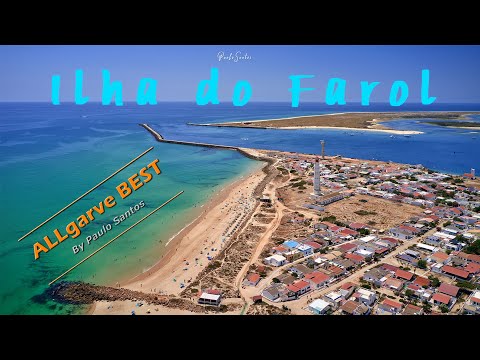 Praia da Ilha do Farol Algarve Portugal