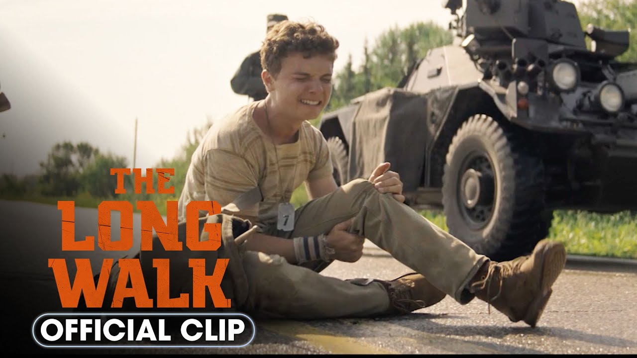The Long Walk (2025) Official Clip 'Come On Curly' - Mark Hamill, Cooper Hoffman, David Jonsson - YouTube