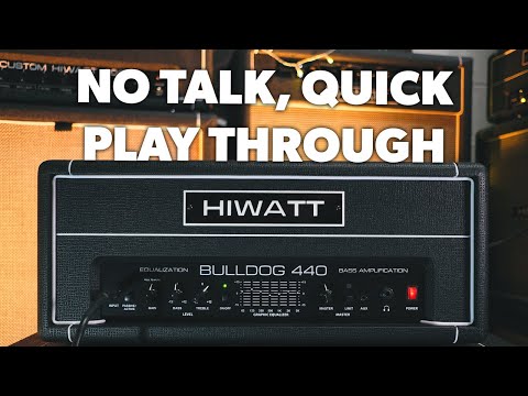 Hiwatt Bulldog 770 Bass Head image 4