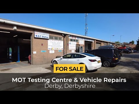 Class 4 MOT Testing Centre With Vehicle Repairs For Sale Derby