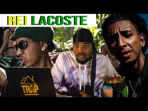 GRINGO React ao MD Chefe ft. DomLaike - Rei Lacoste (Clipe Oficial)