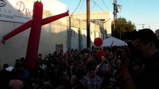 PAUL DEVRO - SHIRT MONSTERS @ MAD DECEN BLOCK PARTY LA - 8.14.10