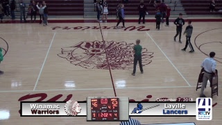 Winamac Boys Varsity Basketball vs LaVille