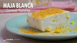 Download the video "MAJA BLANCA. Coconut Pudding - No condensed milk, No evaporated milk. Homemade Cooking Recipes"