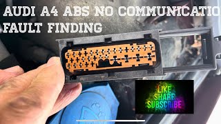 Testing abs on an audi a4