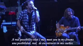 Come back - Pearl Jam - SUBTITULADO ESPAÑOL