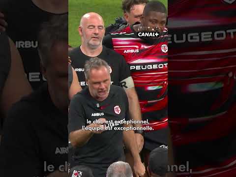 Le discours d'Ugo Mola après le sacre toulousain 🙌 #rugby #sports #top14