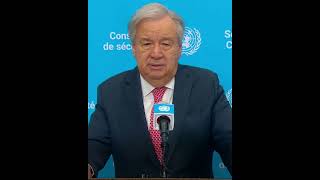 Secretary-General warns of fallout as Middle East conflict intensifies