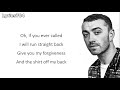 Sam Smith - Burning (Lyrics)