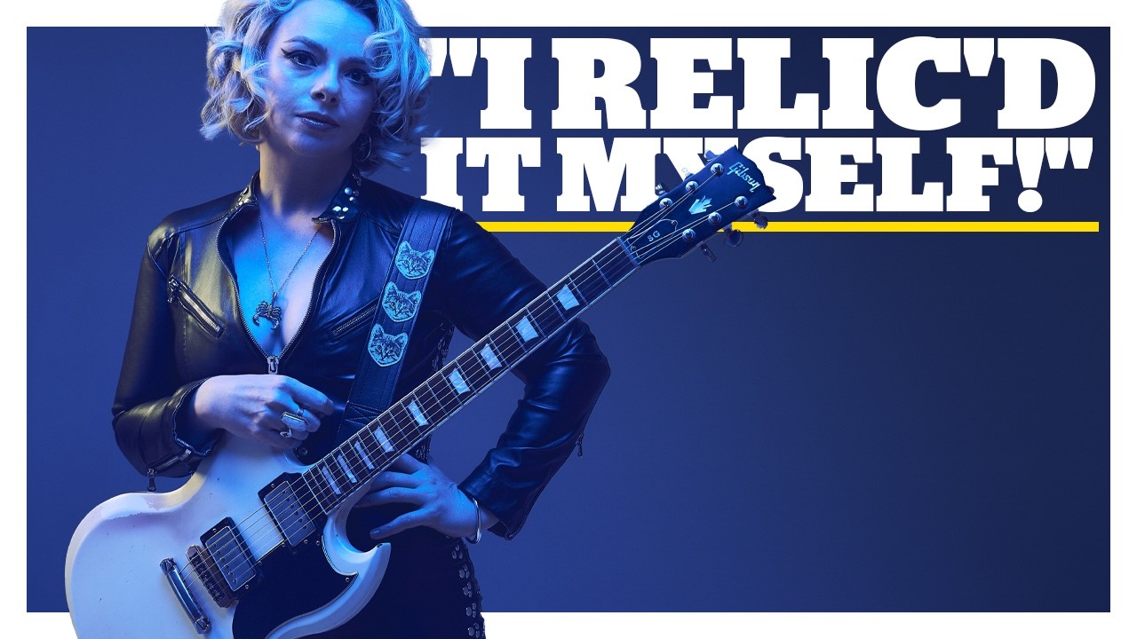 Samantha Fish Demos Her Guitars And Pedalboard - YouTube