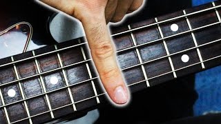 ONE FINGER BASS SOLO
