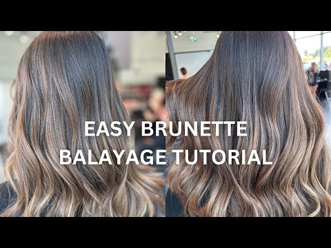Brunette Balayage Tutorial: How To Blend & Tone