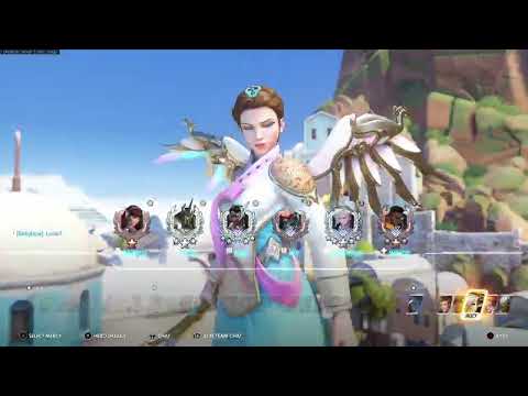 0 Deaths Mercy! 💖Console Masters Mercy Main💖 - Overwatch