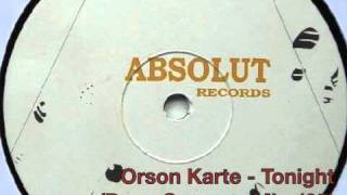 Orson Karte - Tonight (Deep Summer mix, '95)