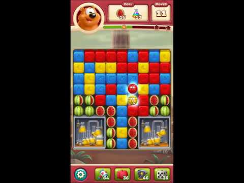 Toon Blast Level 2775 - NO BOOSTERS 🐻🐺🐱 | SKILLGAMING ✔️