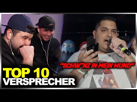 DIE PEINLICHSTEN VERSPRECHER IM BATTLERAP!! 😂 Reaction