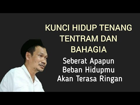 Kunci Hidup Tenang Bahagia dan Tentram dari Gus Baha - Beban Hidup Terasa Ringan
