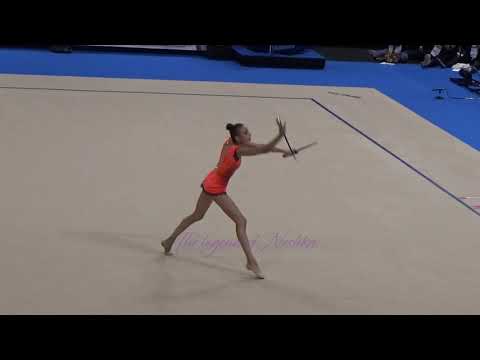 Eleonora ROMANOVA (UKR) clubs - 2015 Stuttgart worlds Qualifs
