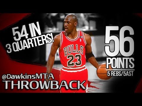 Michael Jordan LEGENDARY Performance in 1992 ECR1 Game 3 at Heat - 56 Pts, UNREAL 54 in 3 Quarters!