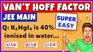 Van't Hoff Factor | Solution