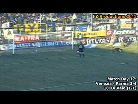 Serie A 2001-2002, day 17 Venezia - Parma 3-4 (Di Vaio 1st goal)