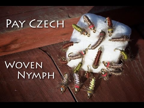 Pay Czech - Woven Nymph Fly Tying Instructions 
